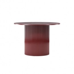 RebellenclubGrausEetkamertafel-110cm-Bordeauxrood