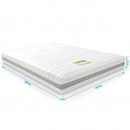 MatrastraagschuimNASA-Bambooopmicropocketveren120x190dikte24cm