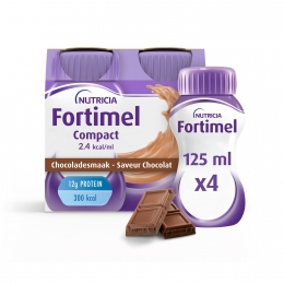 FortimelCompact24kcalChocolade4x125ml