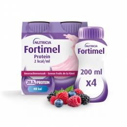 FortimelProtein2KcalBosvruchten4x200ml