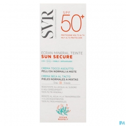 SVRSunSecureMineraleGetinteZonnecrmeSPF5060ml