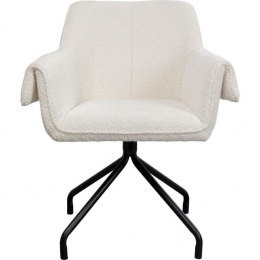 KareDesignBessdraaistoelarmleuningen-creme