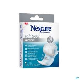 Nexcare3mUniversalSoftTouchPleister1mx8cm1
