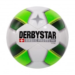DerbystarFutsalBasicProTTZaalvoetbalMaat4WitGroenZwart