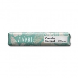 18xVivaniChocolateToGoCrunchyCoconutVegan35gr