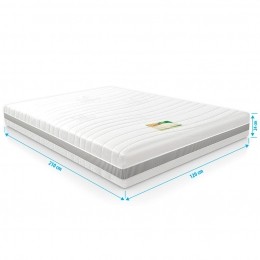 MatrastraagschuimNASA-Bambooopmicropocketveren120x210dikte24cm