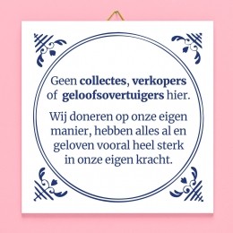 TegeltjeGeencollectes