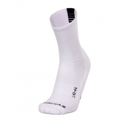 StannoRawCrewLageVoetbalsokkenWitZwart