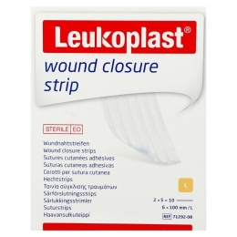 LeukoplastWoundClosureStrip6x100mm10