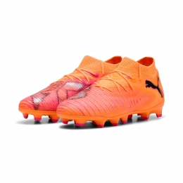PUMAFuture8ProGrasKunstgrasVoetbalschoenenMGKidsOranjeRozeZwart