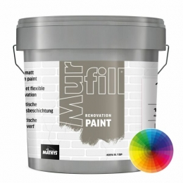 MathysMurfillRenovationBuitenmuurverf-OpKleurGemengd-15Kg