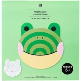 Kidsschilderenopnummerset-kikker