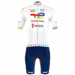 TEAMTOTALENERGIES2025Setfietsshirtfietsbroekset2artikelenvoor