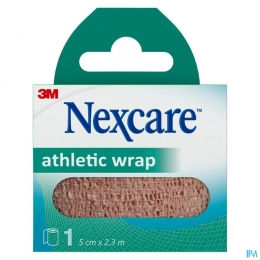 NexcareAthleticWrapZelfklevBeige5cmx25m1