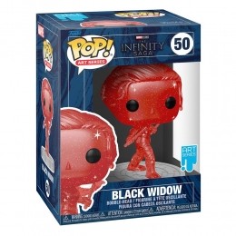 InfinitySagaPOPArtSeriesVinylFigureBlackWidowRed9cm