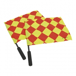 StannoLijnrechterVlaggenGeelRood