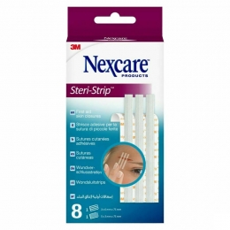 Steri-strip3mHechtstripsAdhAssortiment8
