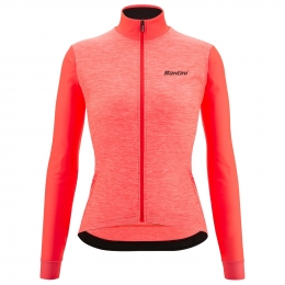 SANTINIDamesshirtmetlangemouwenColorePurodamesfietsshirtmetlange