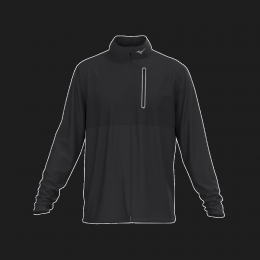 MizunoMelangeReflectJacketZwartHerenMaatL