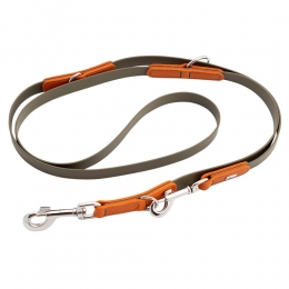 HUNTERVerstelbarehondenlijnWolmarkhakioranjeMaat16200