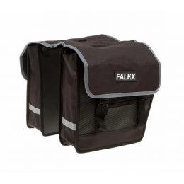 DubbeleFietstasFalkxElectra-Zwart-26L
