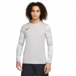 NikeParkIVVoetbalshirtKeepersLangeMouwenGrijsZwart