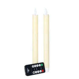 AnnaapossCollectionLEDdinerkaarsen-2x-ivoor-23cm