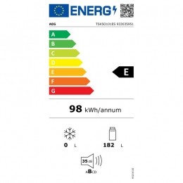 AEGTSK50101ESInbouwkoelkastzondervriesvak