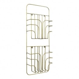 LOFT42RowanLargeTijdschriftenrek-Goud-Metaal
