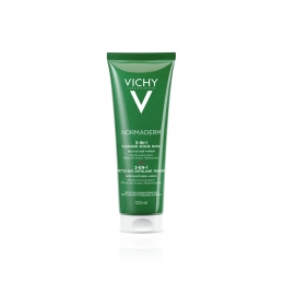 VichyNormaderm3-in-1ReinigingScrubMaskervooreenAcneGevoeligeHuid125ml