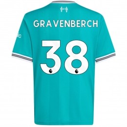 adidasLiverpoolGravenberch38DerdeShirt2025-2026Kids