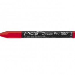 Pica59040PROMarkeerkrijt-Rood-12X120mm12st