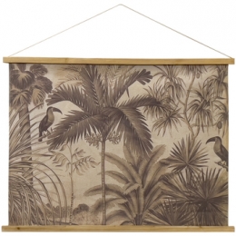 SchilderijenSignesGrimaltTropischOprolbaarCanvas