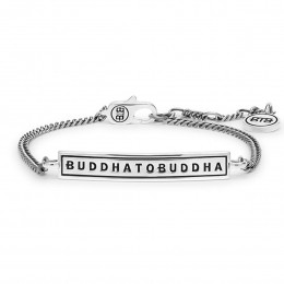 BUDDHATOBUDDHA900-EssentialLogoAnkletSilverSmall-Enkelbandje-MaatS