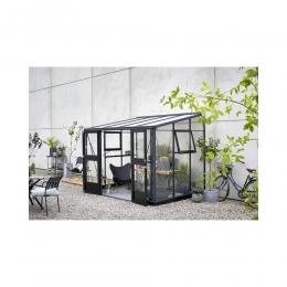 MuurkasVeranda66antraciet3mmveiligheidsglas10mmpolycarbonaatRoyalWell-Royalwell