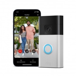 RingBatteryVideoDoorbellSlimmedeurbelGrijs