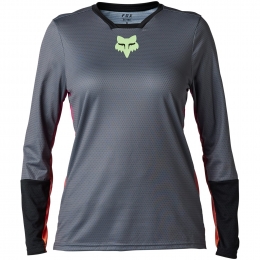 FOXDamesshirtmetlangemouwenDefendRacebikeshirtMaatLFietsshirt