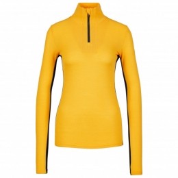 WeNorwegians-WomensTryvannColblockZipup-Merino-ondergoedmaatXSgeel