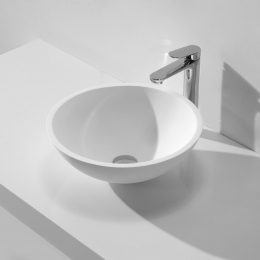 OpzetfonteinWiesbadenSolidSurfaceRond43x43x13cm