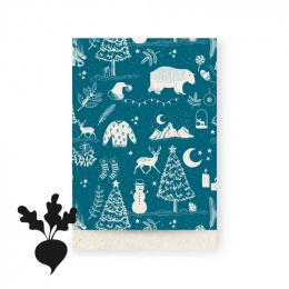 Cadeauzakjes-ForestBlue-5stuks-17x25cm
