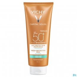 VichyCapitalSoleilFreshProtectiveMilkWaterResistantSPF50300ml