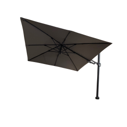 VrijhangendezweefparasolgrijsBarletta3x3mBorek-Borek