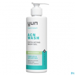 YunACNExfolirendeWasgelDrogeenGemengdeHuid150ml