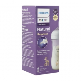 AventNaturalResponse30Zuigfles260mlGiraf