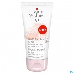 LouisWidmerHandBalsemUV10ZonderParfum50ml25mlGratis