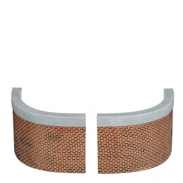 Curvedwalllarge2stuksl15xb15xh8cm-Luville