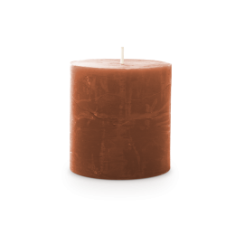 RustiekKaars100130mm-cognac-Spaas