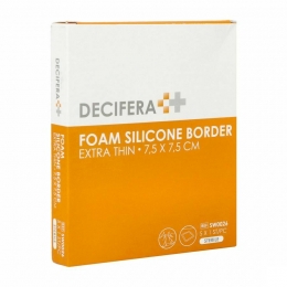 DeciferaFoamSiliconeBorderExtraThin75x75cm