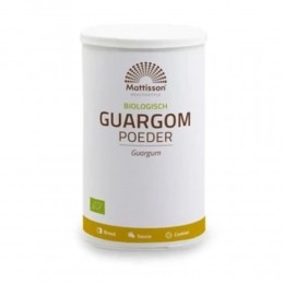 GratisVerzendingMattissonGuarGomPoederBiologisch275gr