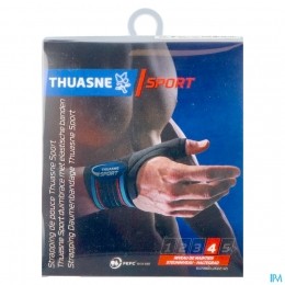 ThuasneSportPolsDuimStrappingBlauwgrijsS